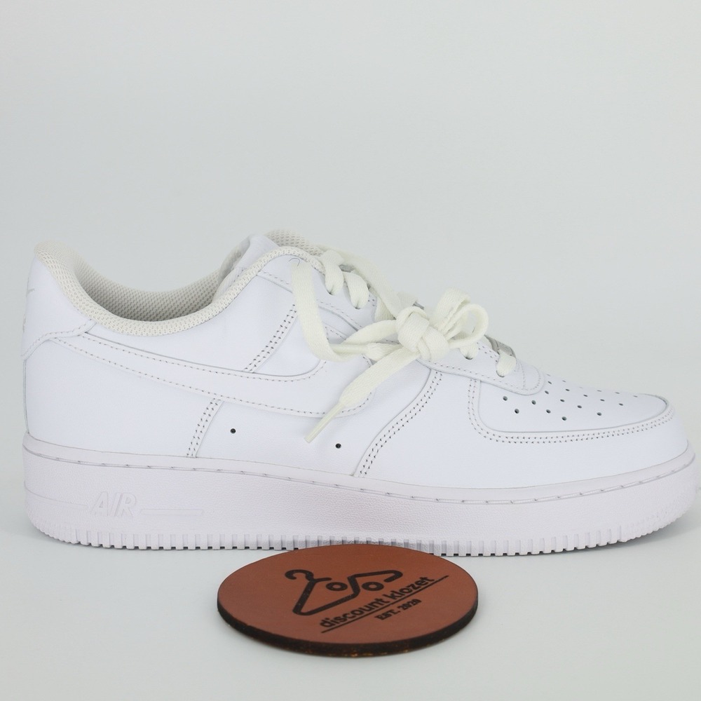 Nike Air Force 1 Low White '07 Mens Size 9.5 White Sports Sneaker CW2288-111 NIB